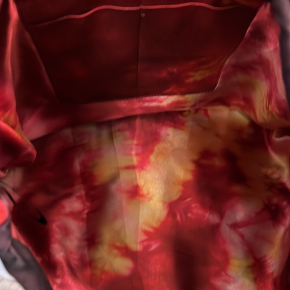 NWT ANTHROPOLOGIE Satin Beaded Tote - Picture 8 of 9